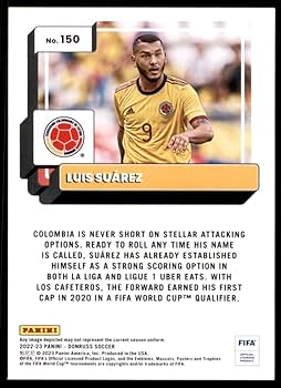 Amazon.com: 2022-23 DONRUSS FIFA #150 LUIS SUAREZ COLOMBIA SOCCER